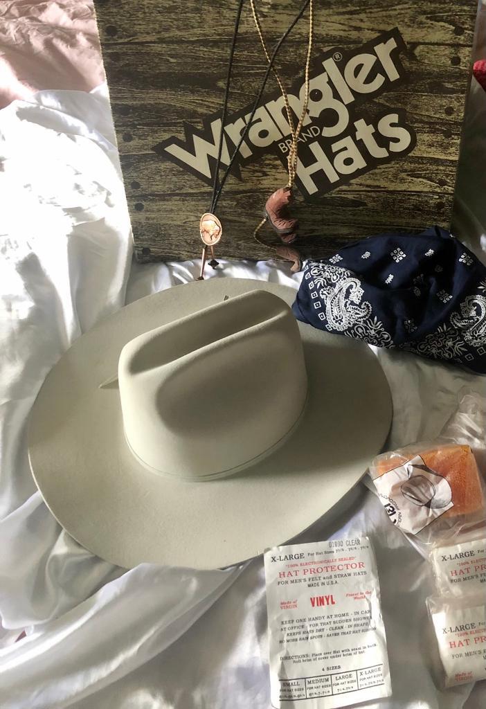 Vintage Silver Resistol Wrangler 